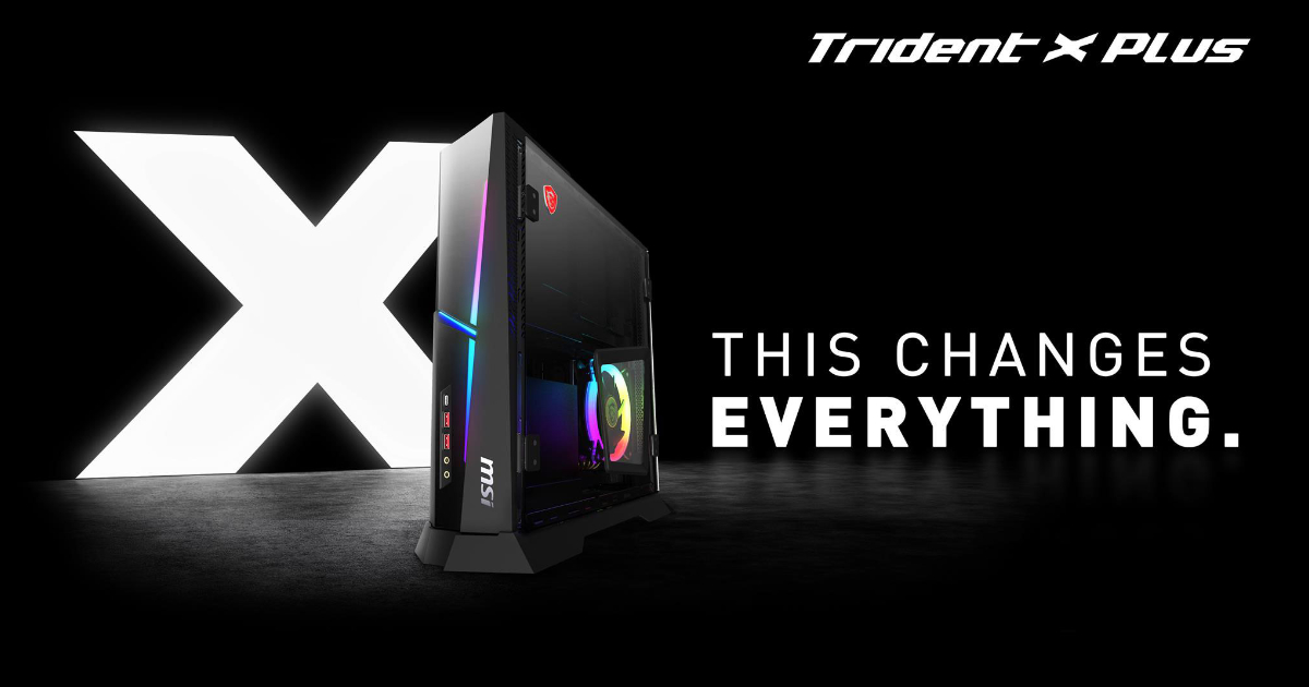 Rgb Led搭載で部屋が華やかに Msi最小クラスのゲーミングデスクトップ Trident X Plus 9sd 1jp 発売 年4月6日 エキサイトニュース