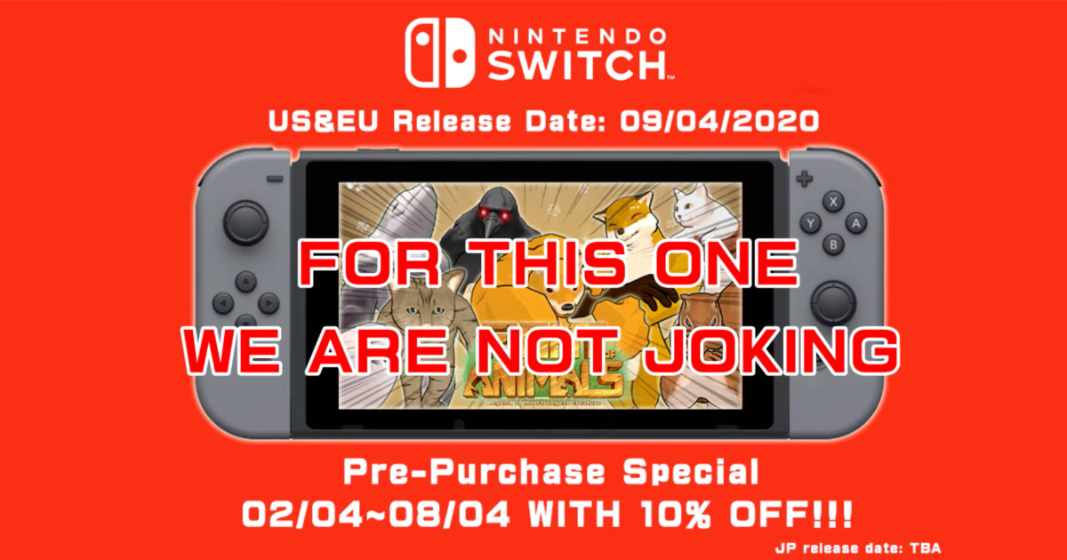 Nintendo Switch版 Fight Of Animals の北米 欧州での発売日が決定 年4月4日 エキサイトニュース