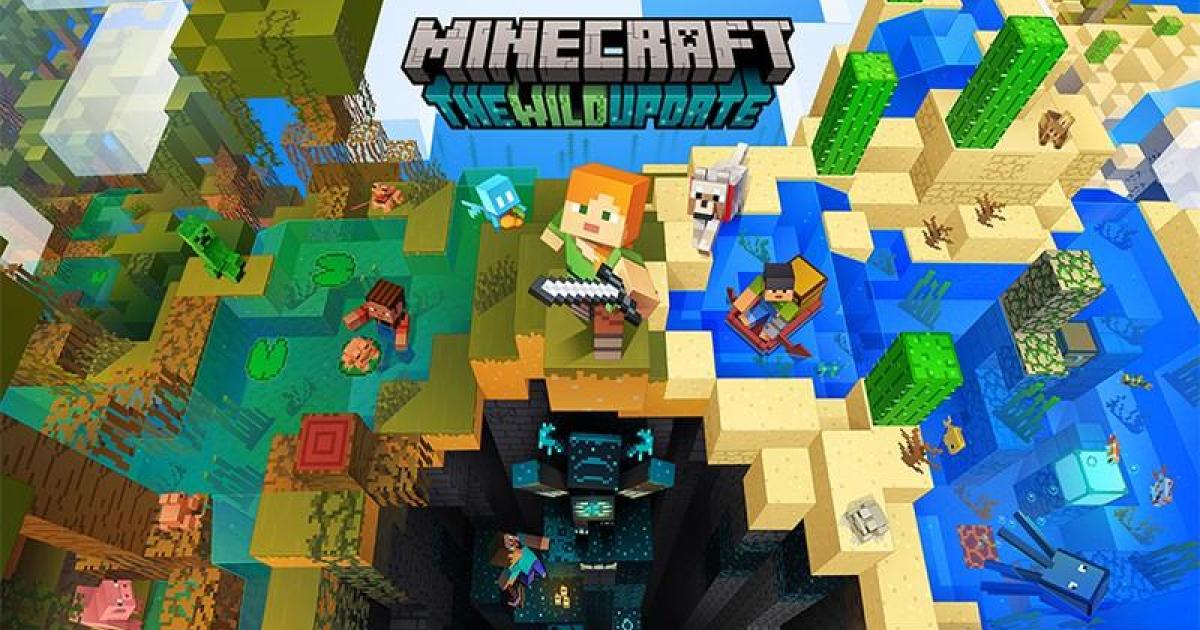 Minecraftの大型アプデ The Wild Update が6月8日に配信開始 新バイオームの ディープダーク アイテム収集を手伝う友好的なモブ アレイ などが登場 22年6月8日 エキサイトニュース