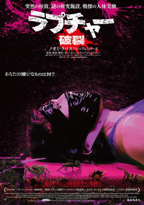 閲覧注意 クモ嫌いにクモを与え続けるドs実験ホラー映画 ラプチャー 破裂 ホラー通信 17年4月8日 エキサイトニュース