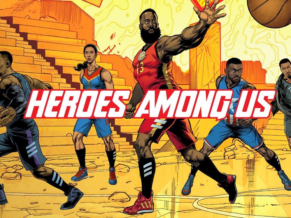 Heroes Among Us はアディダス マーベル Nba Wnbaプレイヤーとコラボした限定スニーカーコレクション 19年5月1日 エキサイトニュース