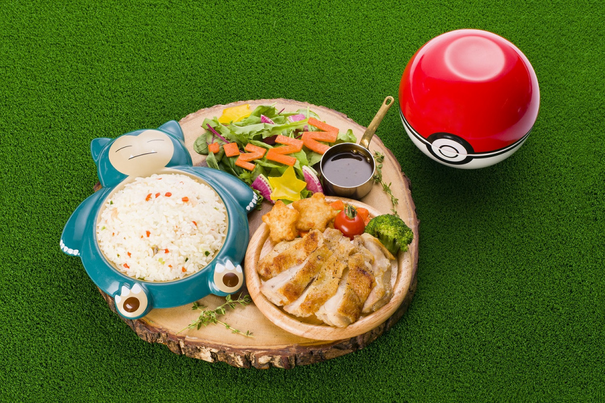 カビゴンのお皿は購入可能 オリジナル食器を使った新メニュー登場 家でも ポケモンカフェ 気分 19年8月16日 エキサイトニュース