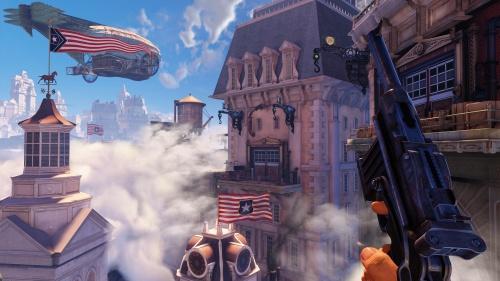 ソルのゲー評 天空都市で過激に疾走 バイオショック インフィニット 日本語版 世界観の作り込みが凄すぎる 13年4月23日 エキサイトニュース