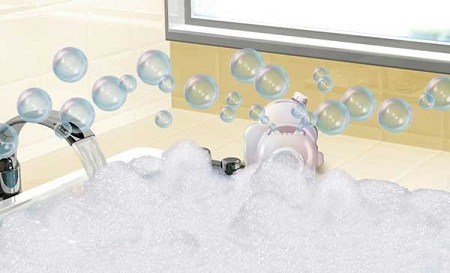 お風呂セレブ体験を自宅で 泡とシャボン玉をいっぱい作れる スイートバブルバス 10年10月12日 エキサイトニュース