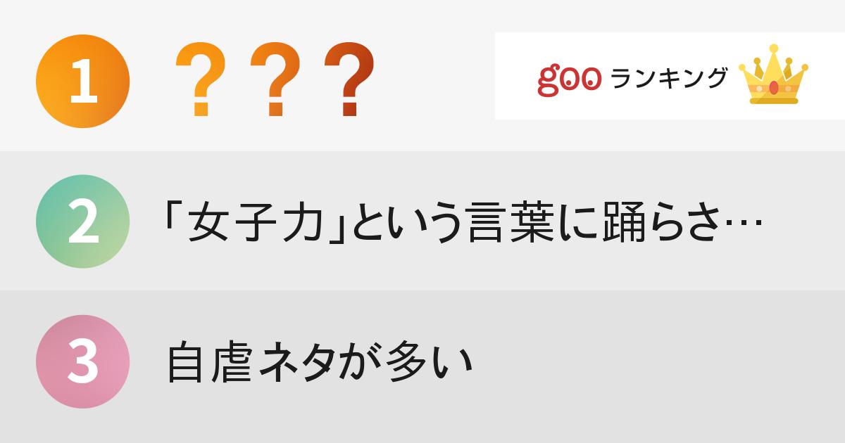 「中途半端ブス」にありがちなことランキング 2015年8月27日 エキサイトニュース