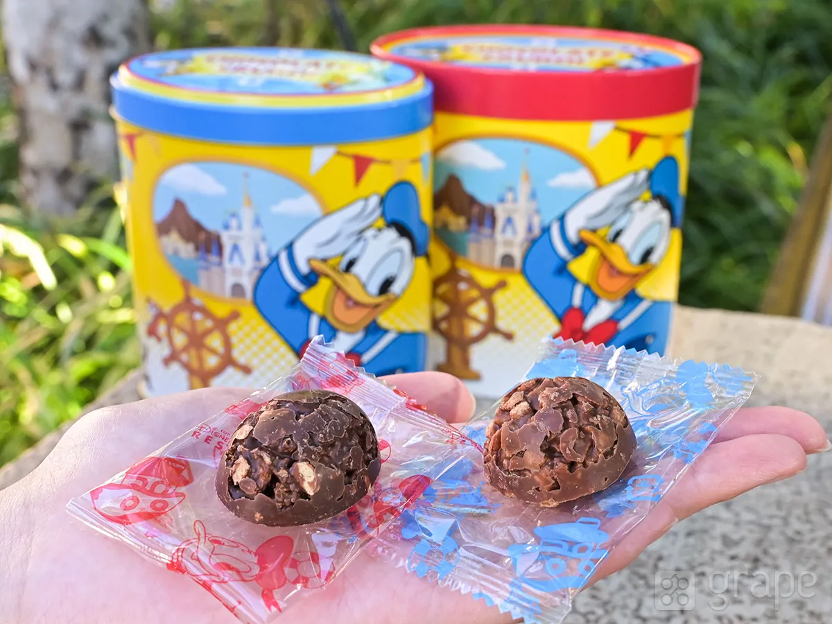 知らずに買ってた！】ディズニーの『チョコクランチ』は缶と紙箱