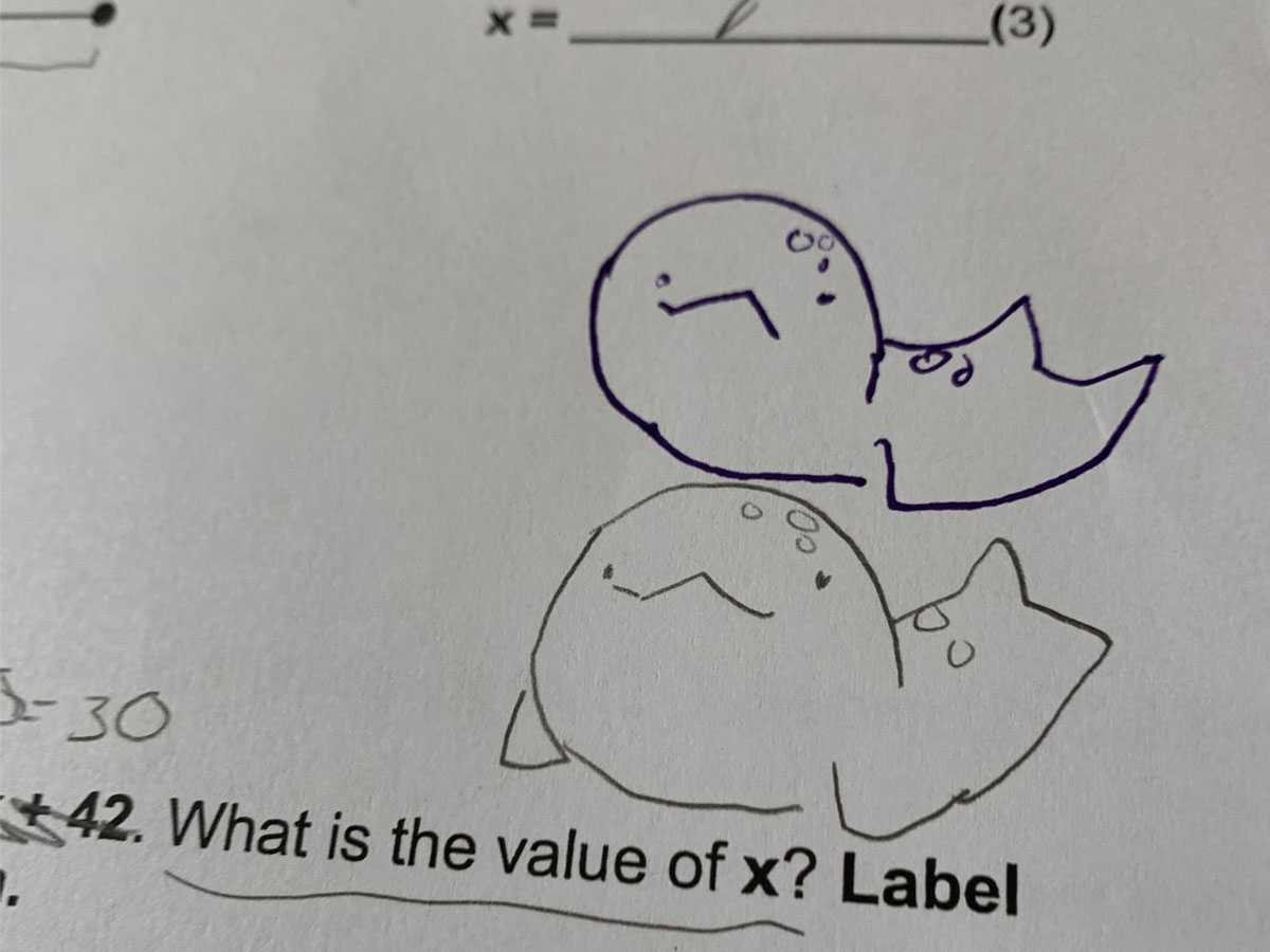 小テストを回収した先生 落書きを発見した時の対応に２４万 いいね 21年9月8日 エキサイトニュース