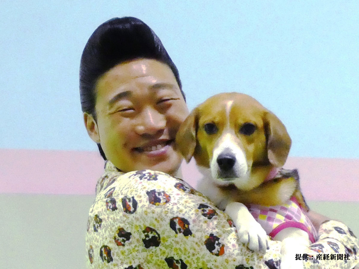 みやぞん 雨の日に工場に捨てられていた犬を保護 水が苦手な愛犬のために 21年5月12日 エキサイトニュース