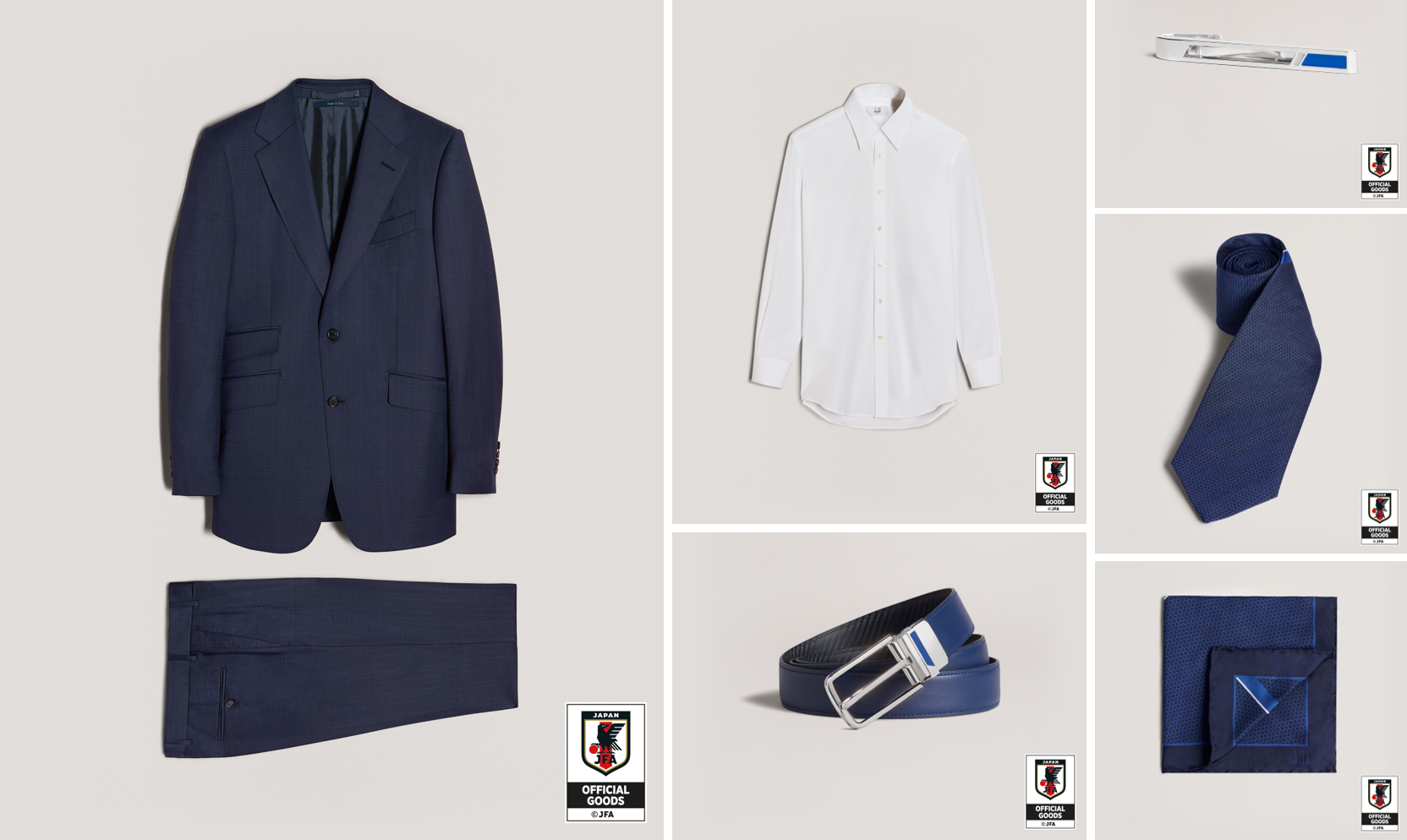 イタリア製 ダンヒル サッカー 日本代表 2017 ネクタイ JFA JFA公式