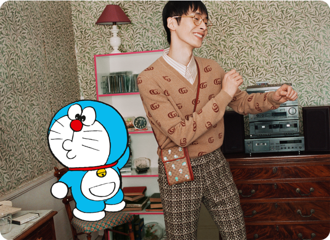 50周年を迎えたドラえもんがグッチとコラボ Doraemon X Gucci が誕生 21年1月15日 エキサイトニュース