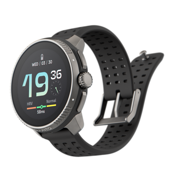 美品 SUUNTO コンパス 収納ケース付き シルバー