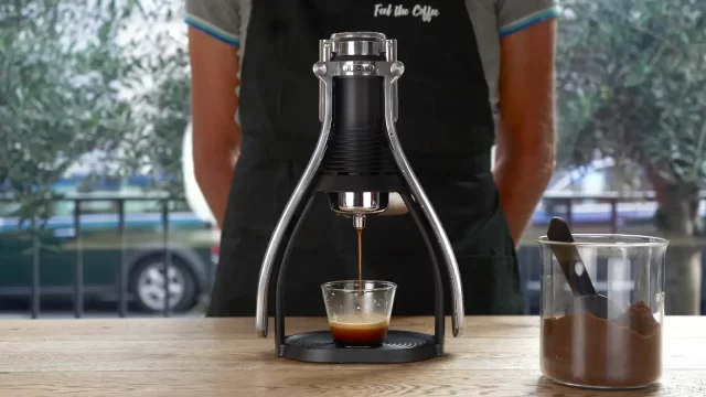 新品 PRESSO プレッソ 手動式エスプレッソメーカー エスプレッソ