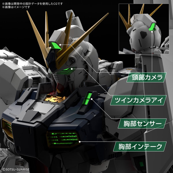 ガンプラ「PG UNLEASHED 1/60 νガンダム」DMM通販で抽選販売！応募期間