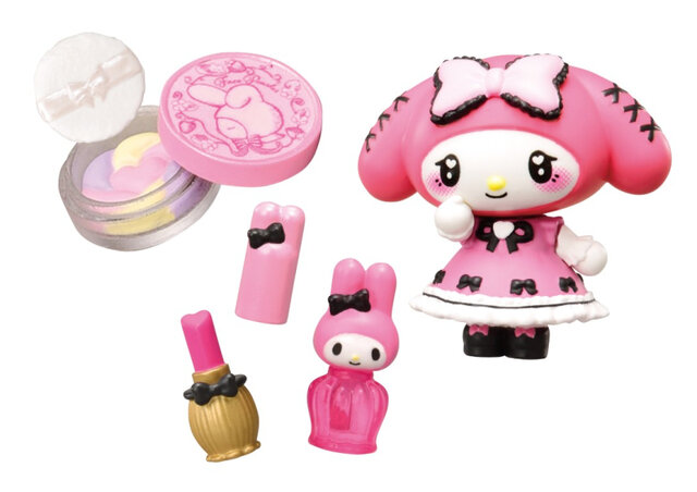 マイメロディとクロミが“スウィート＆ゴシック”にメイクアップ！可愛い