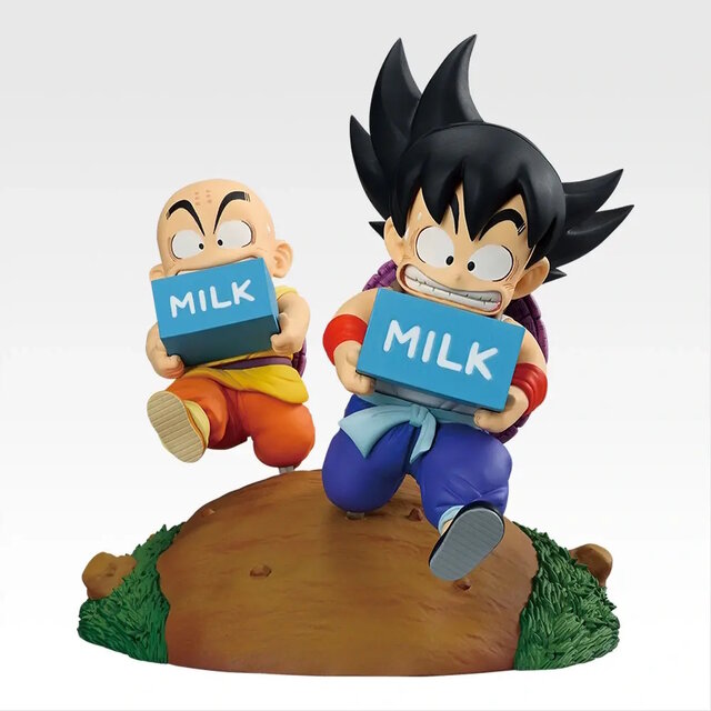 ドラゴンボール」新作一番くじの全ラインナップ公開！クリリンとの牛乳