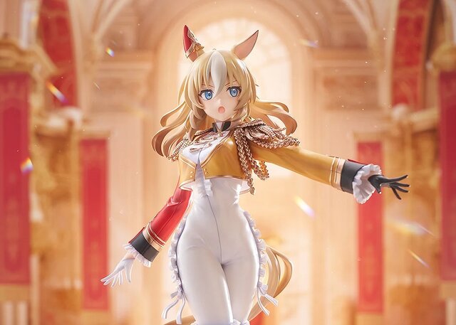 開封品　デュランダル　勝負服ver.　1/7フィギュア　ウマ娘 スラリとした太ももに見惚れる…『ウマ娘』より「デュランダル」が勝負