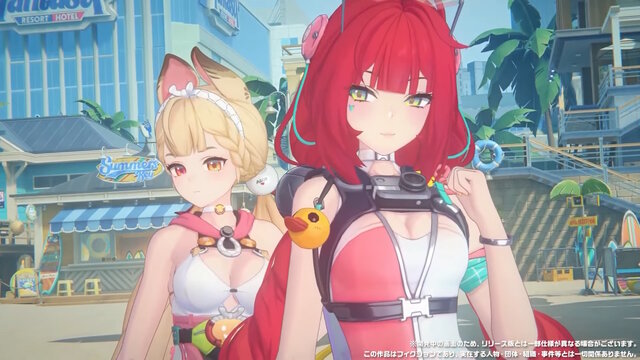 リンのお腹がセクシー！『ゼンゼロ』新キャラと主人公兄妹に「水着