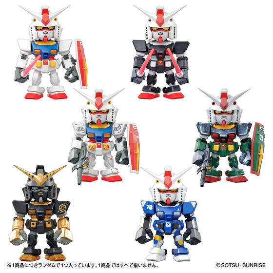 ガンダム」QMSVフィギュアにRX78-2、ストフリ＆インジャが登場