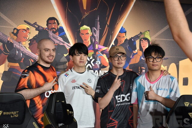 ZETA DIVISION・Laz「LCQではベストな形を見つけられた」―VALORANT Champions 2023への意気込みを語る。FNATIC・Boasterも記者会見に乱入  (2023年8月6日) - エキサイトニュース