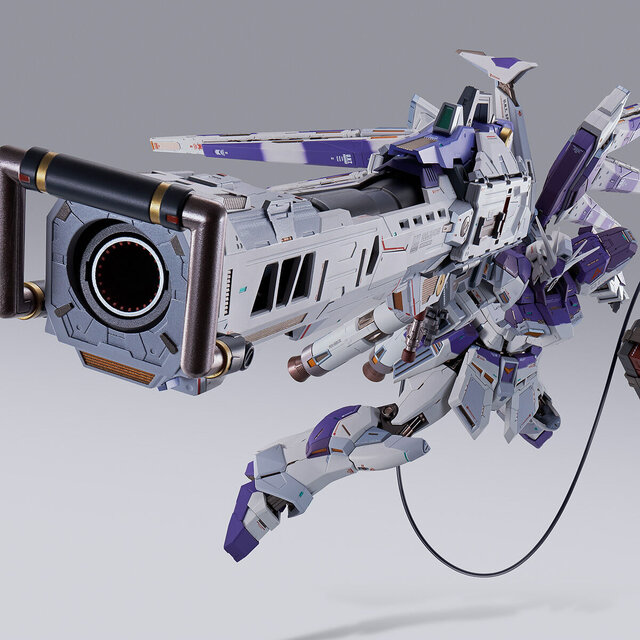 METAL BUILD Hi-ν専用ハイメガバズーカ」や「ROBOT魂 量産型νガンダム