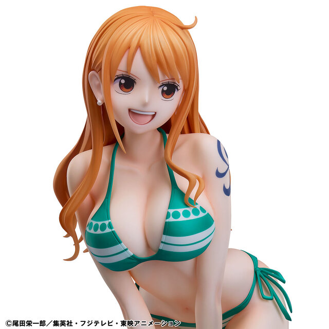 ワンピース」水着姿の「ナミ」が1/4スケールで巨大フィギュアに