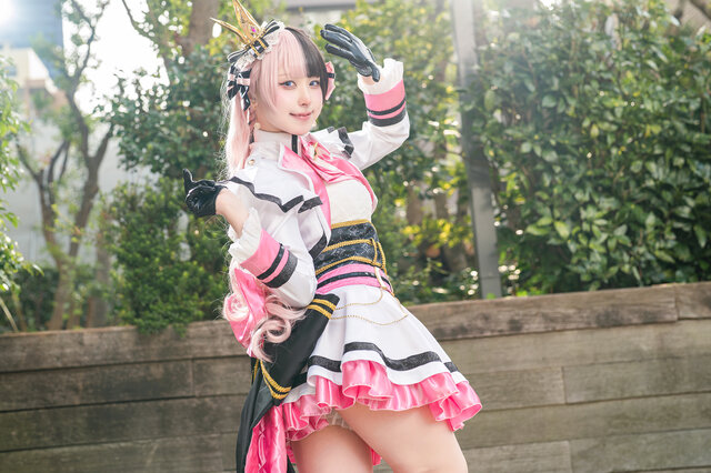 コスプレ】ミニスカのアイドル衣装に胸キュン！「ぶいすぽっ!」橘ひな