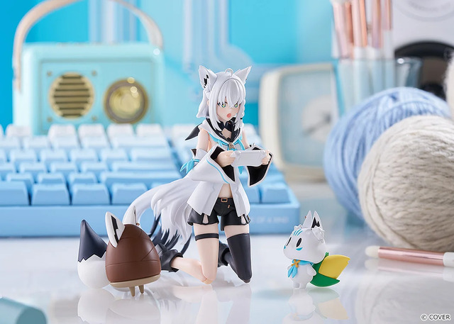 ホロライブ・ 白上フブキのアクションフィギュア「figma」が予約受付中