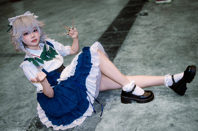 コスプレ】スレンダー美女が魅せる『東方Project』十六夜咲夜が尊い