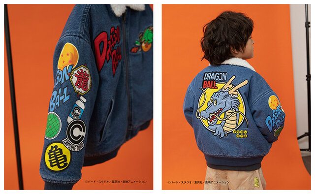 BREEZE ドラゴンボールコラボ デニムボアジャケット 大人サイズ BREEZE ドラゴンボールコラボ デニムボアジャケット(大人サイズ) 1月1