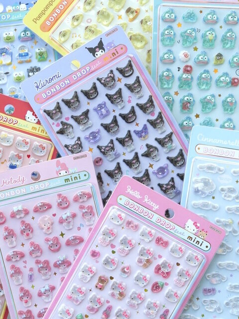 ボンボンドロップシール」新商品が一挙公開！サンリオ新作や