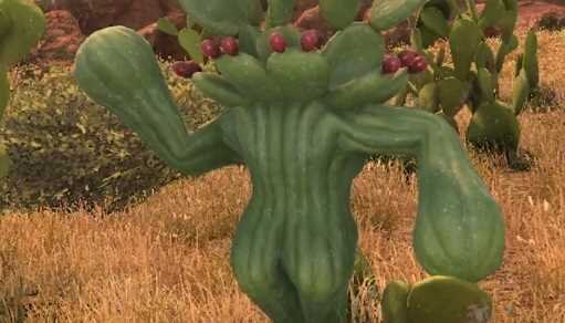 サボテンダー FF14 黄金のレガシー』の“サボテンダー”が衝撃的…筋肉モリモリマッチョ