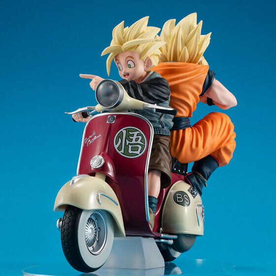 孫悟空 ドラゴンボール 孫悟空＆孫悟飯バイク ドラゴンボール 悟飯 1/6 ガレージキット フィギュア バイク コミック・アニメ