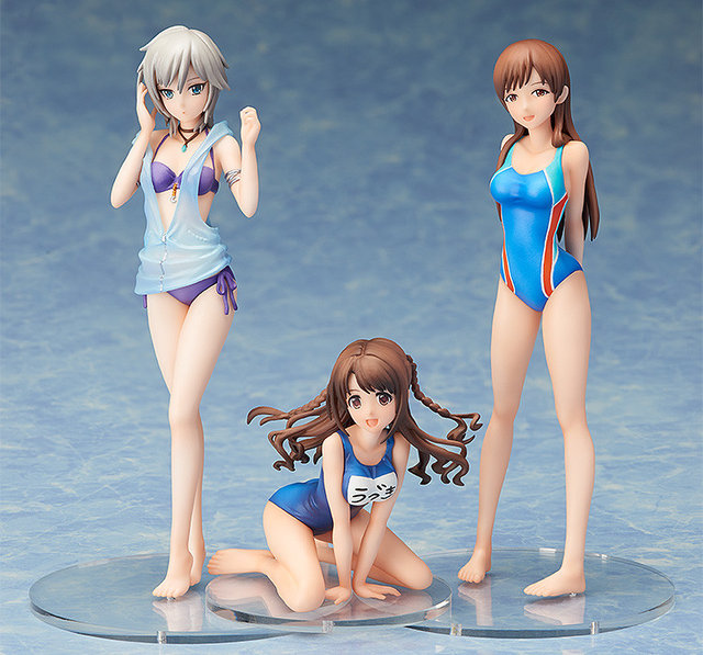C104 フレシア　C.C. 水着バージョン　会場限定フルセット FREEingより『デレマス』水着フィギュアが登場！「島村卯月