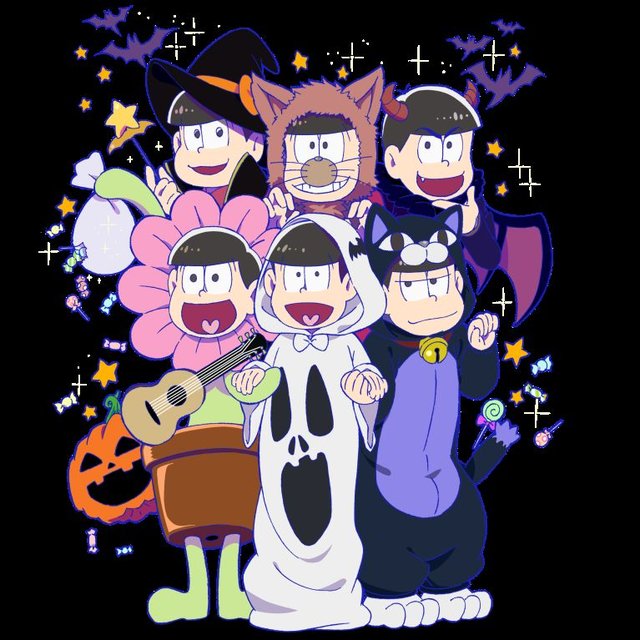 ウチ姫 おそ松さん コラボ開催決定 六つ子たちが仮装 そして女装 16年10月日 エキサイトニュース