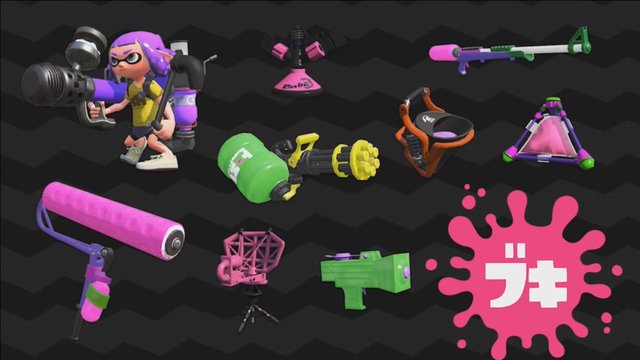 スプラトゥーン2 新ブキが一挙に発表 クラッシュブラスターやスパッタリーなど4種類が新登場 17年7月6日 エキサイトニュース