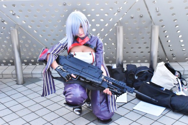 ドールズフロントライン』Gr MG5の歴史 withコスプレイヤー「せっとん