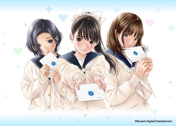 【激レア】ラブプラス スマホリング.ラブレター 3種 iOS/Android『ラブプラス EVERY』10月31日に配信決定！ マナカ・リンコ