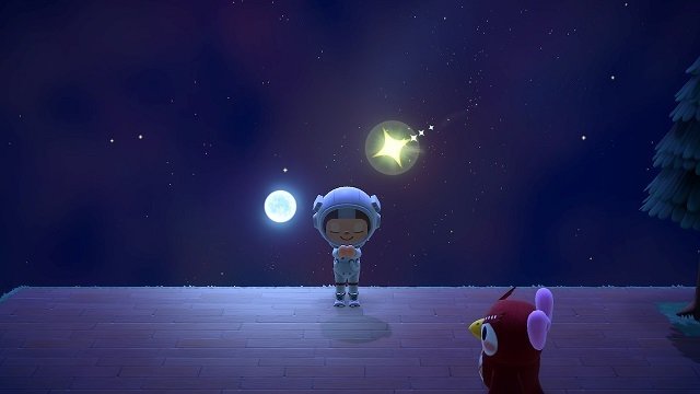 あつ森 流れ星 雲がある