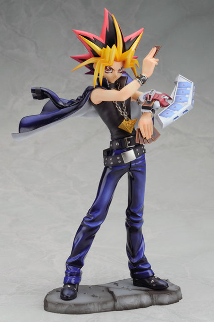 遊戯王 ARTFX J フィギュア ブラック・マジシャン コトブキヤ コトブキヤより「闇遊戯」の1/7フィギュアが発売、「ブラック