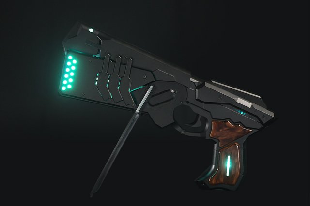 PSYCHO-PASS サイコパス　ドミネーター バッテリー4個付き　説明書無し PSYCHO-PASS サイコパス ドミネーター バッテリー4個付き 説明書