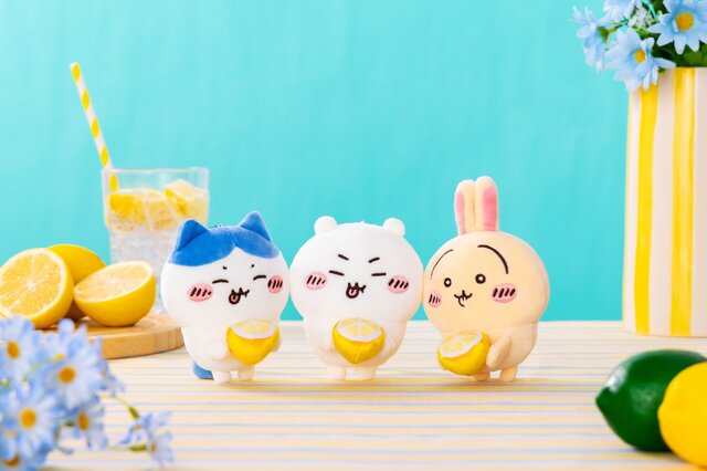 激レアな表情が見逃せない！レモンを舐めた「ちいかわ」マスコットが