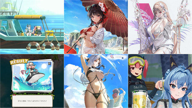 勝利の女神：NIKKE』今年の水着は「セクシー」「デフォルメ」「ドット
