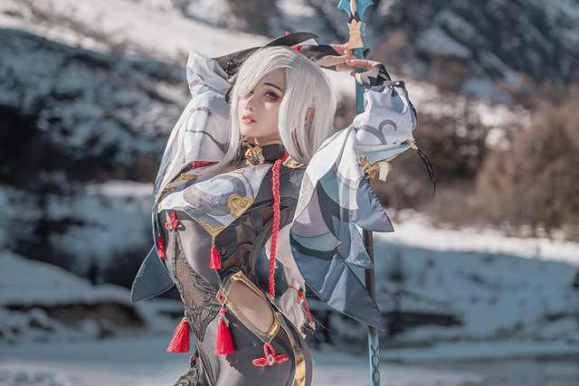 コスプレ】『原神』申鶴の気品漂う透明感ある美しさ！理想の写真