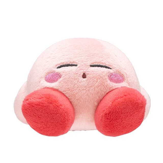 星のカービィぬいぐるみ(S) 座りポーズ 星のカービィ』手乗りサイズぬいぐるみ！ちょこんと座るポーズが