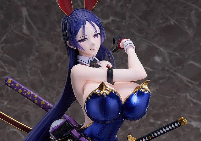 FGO fate grand order 源頼光 バニーガール ガレージキット 網タイツに包まれた肉感たっぷり太もも！『FGO』より「源頼光」が