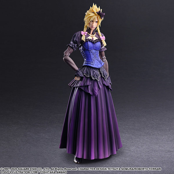 FF7R』ドレス姿の「クラウド」がフィギュア化！フリルの質感や細部にまでこだわった、“骨太のおなご” (2022年7月21日) - エキサイトニュース