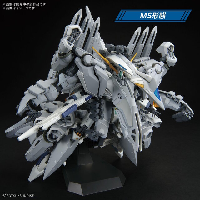 HG アリュゼウス 量産型νガンダムのみ 映画オリジナルMS「アリュゼウス」HGガンプラの商品ページ公開！分離