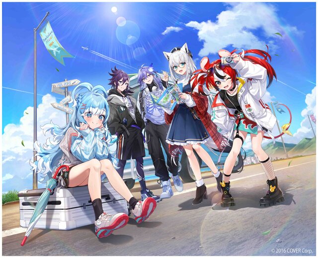 海外限定】hololive English スシローコラボ モバイルファン