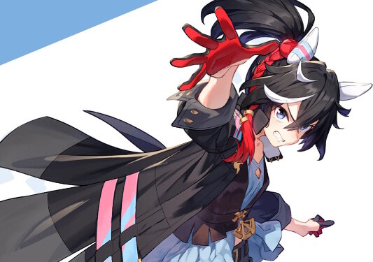 ウマ娘 手描きイラスト スティルインラブ ウマ娘』カツラギエース、スティルインラブの“原案イラスト”が存在感