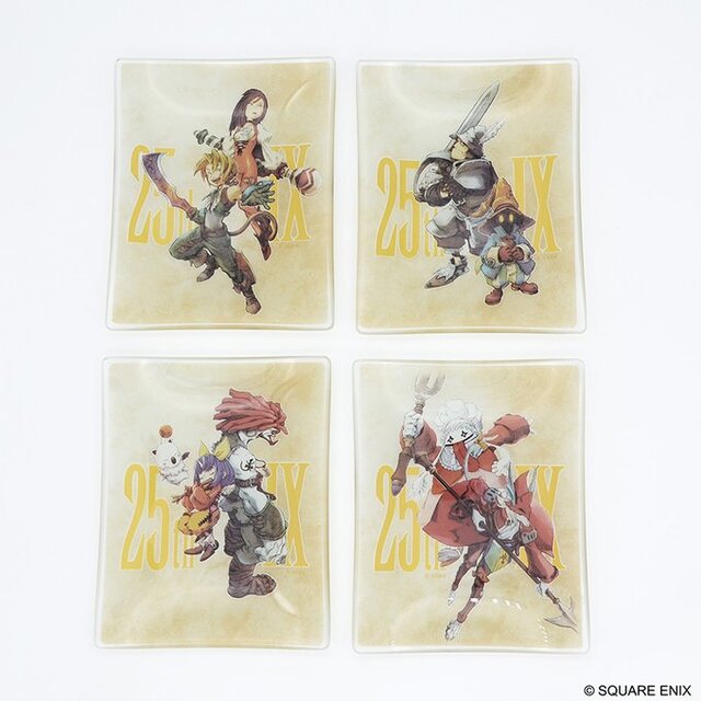 FF9』絵皿として飾れるガラスプレートは全4種！各種商品が予約受付中